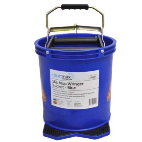 Cleanmax Contractor Blue 16l Mop Wringer Bucket