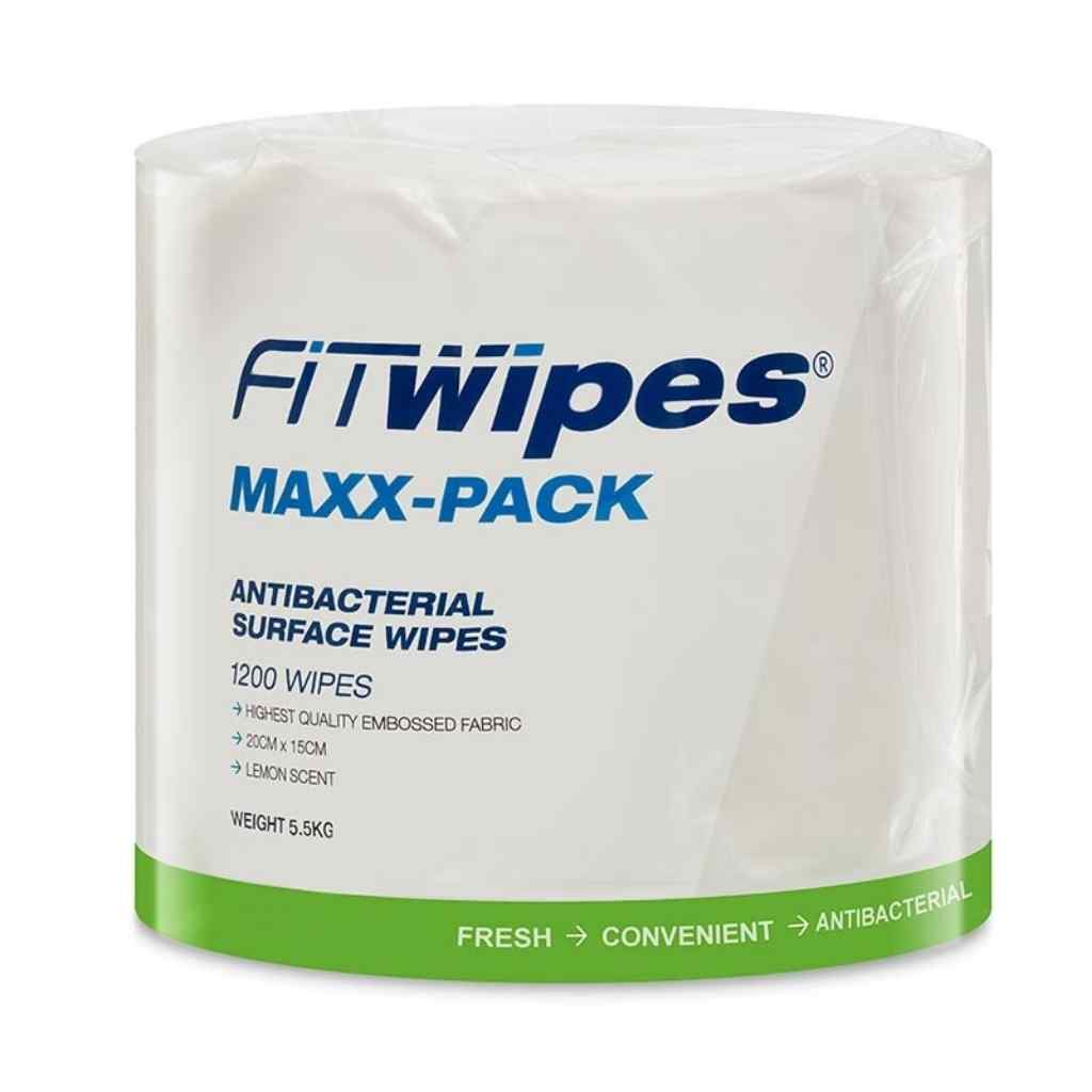 Maxx Pack Gym Wipes 4 X 1200 Refills
